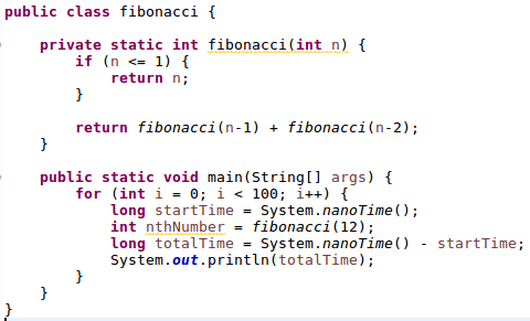 fibonacci en Java